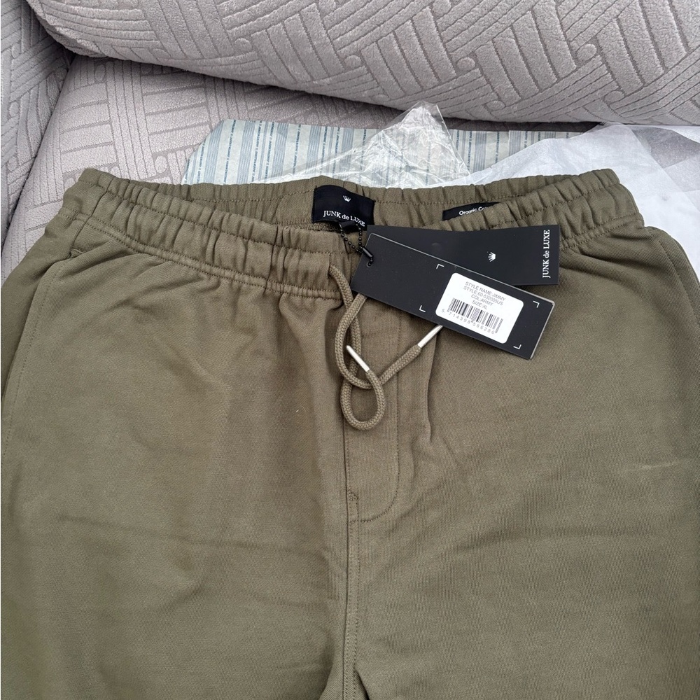 Junk de Luxe Olive Green Shorts